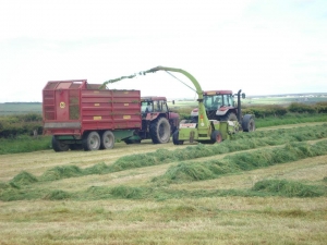 Graeme Gunn's Marshall S/10 Silage Trailer